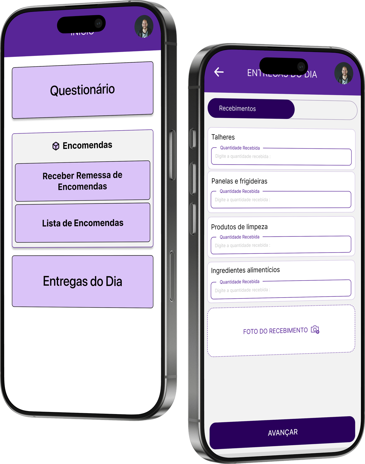 ZIP Control — visão geral do aplicativo